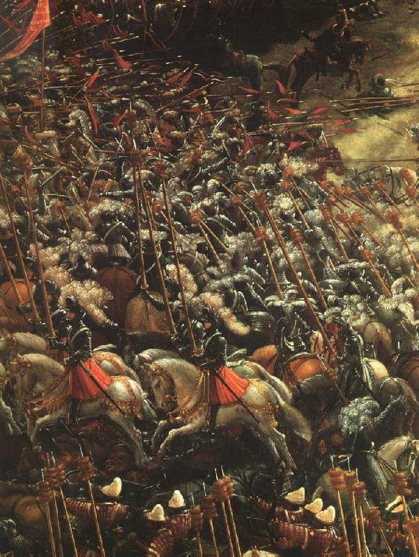 ALTDORFER, Albrecht The Battle of Alexander (detail)   bbb France oil painting art